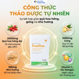 Viên uống hỗ trợ hạn chế thoái hóa khớp, chống viêm khớp Free Flex DAO Nordic Health (90 viên) 4