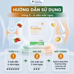 Viên uống hỗ trợ hạn chế thoái hóa khớp, chống viêm khớp Free Flex DAO Nordic Health (90 viên) 5