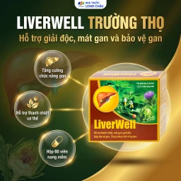 Viên uống hỗ trợ thanh nhiệt, mát gan, giải độc, bảo vệ gan LiverWell (12 vỉ x 5 viên) 2