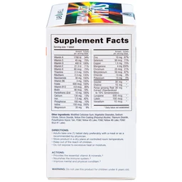 Viên uống bổ sung vitamin và khoáng chất cho cơ thể Multi Vitas Lab Well (60 viên)