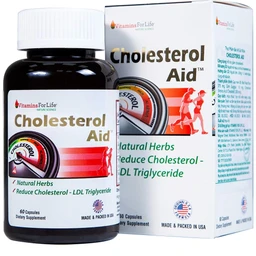 Viên uống hỗ trợ giảm cholesterol Cholesterol Aid Vitamins For Life (60 viên)