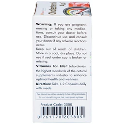 Viên uống hỗ trợ giảm cholesterol Cholesterol Aid Vitamins For Life (60 viên)
