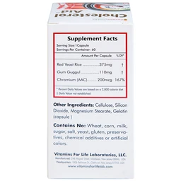 Viên uống hỗ trợ giảm cholesterol Cholesterol Aid Vitamins For Life (60 viên)
