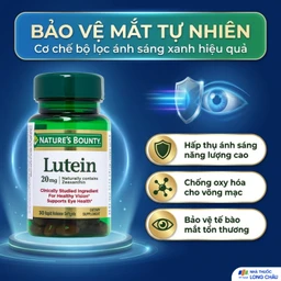 Viên uống giúp tăng cường thị lực cho mắt, giúp mắt khỏe mạnh Lutein Nature's Bounty (30 viên) 4
