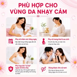Dung dịch vệ sinh phụ nữ Crevil Intim Waschlotion chống viêm, cân bằng pH (100ml) 4