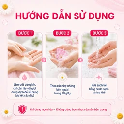 Dung dịch vệ sinh phụ nữ Crevil Intim Waschlotion chống viêm, cân bằng pH (100ml) 5