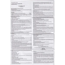 Thuốc Cledomox 1000 Tenamyd điều trị các trường hợp nhiễm khuẩn (2 vỉ x 7 viên)