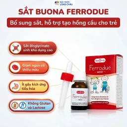 Dung dịch giúp giảm nguy cơ thiếu máu do thiếu sắt Buona Ferrodue (15ml) 2