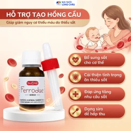 Dung dịch giúp giảm nguy cơ thiếu máu do thiếu sắt Buona Ferrodue (15ml) 3