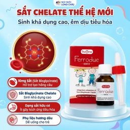 Dung dịch giúp giảm nguy cơ thiếu máu do thiếu sắt Buona Ferrodue (15ml) 4