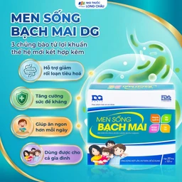 Bổ sung lợi khuẩn đường tiêu hóa Men sống Bạch Mai (20 ống) 2