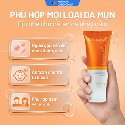 Sữa rửa mặt Nano THC Decumar Advanced ngừa mụn và làm sáng da (50g) 4