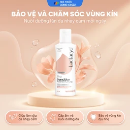Dung dịch vệ sinh phụ nữ Lactacyd Pro Sensitive giảm ngứa, ngăn ngừa viêm nhiễm (150ml) 1