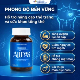 Viên uống tăng cường sinh lực phái mạnh Ecogreen Men’s Ginseng Alipas (60 viên) 5
