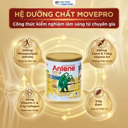 Sữa tăng cường sức khỏe cơ-xương-khớp dành cho người trên 40 tuổi Anlene Gold 5X hương vani (800g) 3