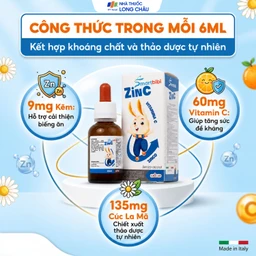 Siro hỗ trợ cải thiện biếng ăn Smartbibi Zinc (30ml) 4