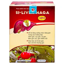 Viên uống giúp tăng cường chức năng gan, bảo vệ tế bào gan Si-Liver Naga Vesta (60 viên)
