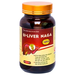 Viên uống giúp tăng cường chức năng gan, bảo vệ tế bào gan Si-Liver Naga Vesta (60 viên)