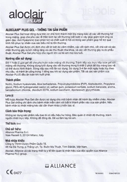 Gel bôi miệng Aloclair Plus Alliance 8ml giảm nhiệt miệng, tay chân miệng cho mọi lứa tuổi
