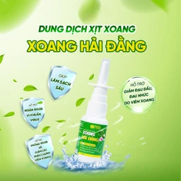 Xịt mũi xoang Hải Đằng 15ml giúp ngăn ngừa và giảm viêm xoang, viêm mũi dị ứng
