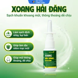 Xịt mũi xoang Hải Đằng giúp ngăn ngừa và giảm viêm xoang, viêm mũi dị ứng (15ml ) 2