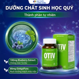 Viên uống giúp tăng cường dưỡng chất cho não Ecogreen OTiV (60 viên) 4