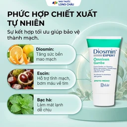 Gel bôi suy giãn tĩnh mạch chân Diosmin Expert Omniven Gambe (150ml) 3