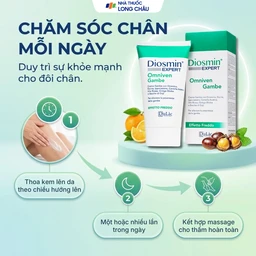 Gel bôi suy giãn tĩnh mạch chân Diosmin Expert Omniven Gambe (150ml) 5