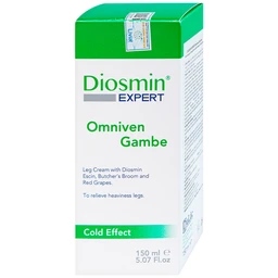 Gel bôi suy giãn tĩnh mạch chân Diosmin Expert Omniven Gambe (150ml)