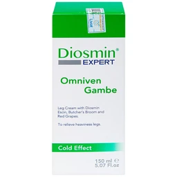 Gel bôi suy giãn tĩnh mạch chân Diosmin Expert Omniven Gambe (150ml)