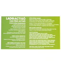 Cao Ống Actisô Ladophar (10 ống x 10ml)