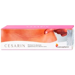 Kem bôi mờ sẹo sau phẫu thuật Cesarin Ointment Lancopharm 30g