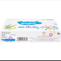 Men Tiêu Hoá Ginkid bổ sung lợi khuẩn, giảm đầy bụng, khó tiêu, chướng bụng (4 vỉ x 5 ống x 5ml)