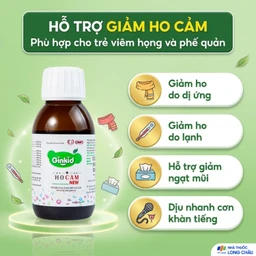 Siro hỗ trợ bổ phế, giảm ho, nhuận phế Ginkid Ho Cam NEW (80ml) 4