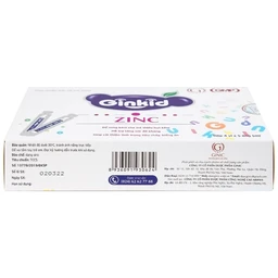 Siro Ginkid ZinC bổ sung kẽm hỗ trợ tăng sức đề kháng (4 vỉ x 5 ống x 5ml)