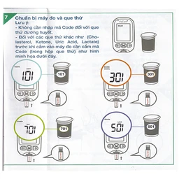 Máy đo 5 in 1 Facare FC-M168 (bluetooth) hỗ trợ đo đường huyết, Cholesterol, Acid Uric