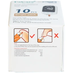 Que thử Cholesterols Facare (model: FCM168) (10 que)