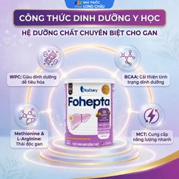 Sữa dinh dưỡng dành cho bệnh nhân gan Fohepta Vitadairy (400g) 4