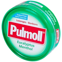 Kẹo Ngậm Không Đường Pulmoll Eucalyptus Menthol (45g)