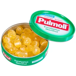 Kẹo Ngậm Không Đường Pulmoll Eucalyptus Menthol (45g)