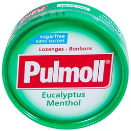Kẹo Ngậm Không Đường Pulmoll Eucalyptus Menthol (45g)