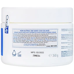 Kem dưỡng ẩm cho da khô Cerave Moisturising Cream 340g