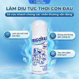 Chai xịt lạnh Frigofast Spray 200ml giúp giảm đau bong gân, căng cơ, giãn dây chằng 2