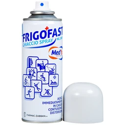 Chai xịt lạnh Frigofast Spray 200ml giúp giảm đau bong gân, căng cơ, giãn dây chằng