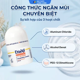 Lăn khử mùi Etiaxil Detranspirant Extreme Peaux Normales giúp khử mùi cơ thể (15ml) 3