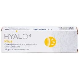 Kem bôi vết thương Hyalo4 Plus cream 25g hỗ trợ điều trị các vết thương hở cấp và mãn tính