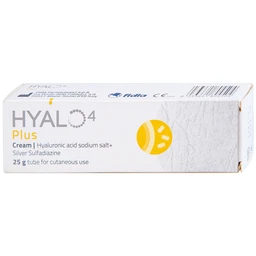 Kem bôi vết thương Hyalo4 Plus cream 25g hỗ trợ điều trị các vết thương hở cấp và mãn tính