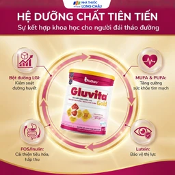 Sữa bổ sung dinh dưỡng cho người đái tháo đường Gluvita Gold Vitadairy (900g) 3