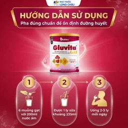 Sữa bổ sung dinh dưỡng cho người đái tháo đường Gluvita Gold Vitadairy (900g) 5