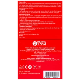 Cao dán giảm đau Chỉ Thống Cao (20 gói) giúp giảm đau cổ, đau mỏi vai gáy, đau lưng 